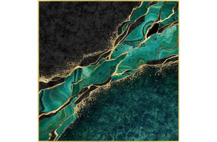 Klaaspilt Malachite dream