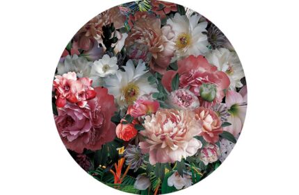 Klaaspilt White flowers dream